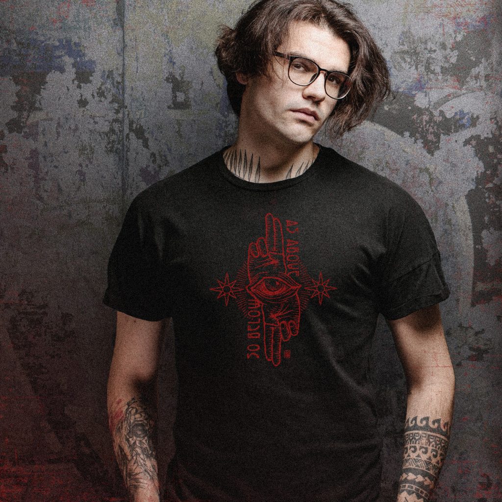 'As Above So Below' shirt