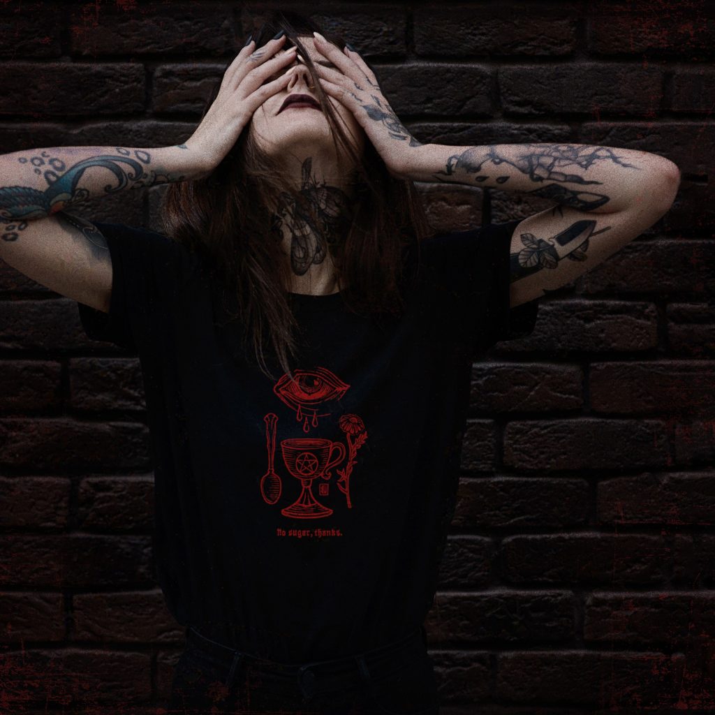 'Tears Cup' shirt by urban mystic art